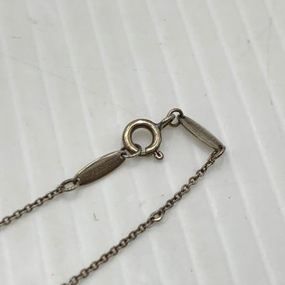 【中古品】【レディース】 TIFFANY&CO. ティファニー DOUBLE OPEN HEART ダブル オープンハート アクセサリー ネックレス Ag925 182-260926-ko-16-teih カラー：シルバー 万代Net店