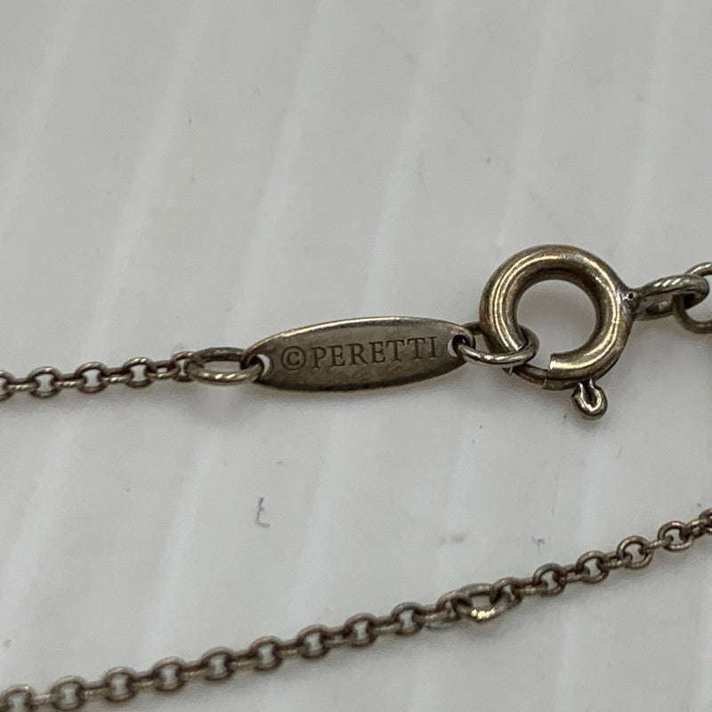 【中古品】【レディース】 TIFFANY&CO. ティファニー DOUBLE OPEN HEART ダブル オープンハート アクセサリー ネックレス Ag925 182-260926-ko-16-teih カラー：シルバー 万代Net店