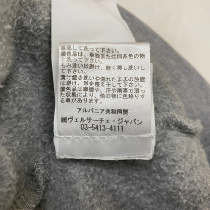 【中古品】【メンズ】 VERSACE ヴェルサーチェ LOGO CREW NECK SWEAT A87019S ロゴ クルーネック スウェット トップス トレーナー 141-260928-ss-02-teih サイズ：L カラー：グレー 万代Net店