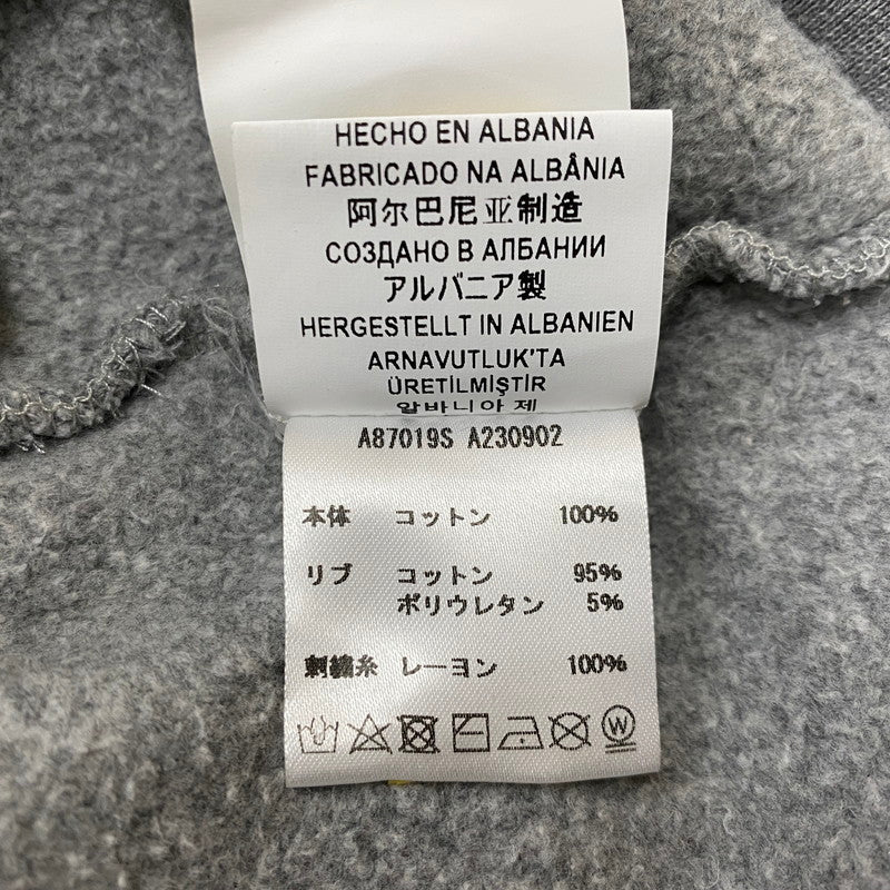 【中古品】【メンズ】 VERSACE ヴェルサーチェ LOGO CREW NECK SWEAT A87019S ロゴ クルーネック スウェット トップス トレーナー 141-260928-ss-02-teih サイズ：L カラー：グレー 万代Net店