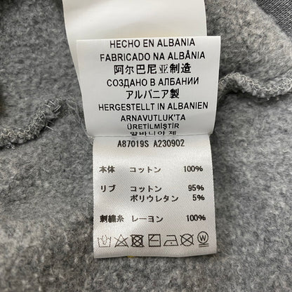 【中古品】【メンズ】 VERSACE ヴェルサーチェ LOGO CREW NECK SWEAT A87019S ロゴ クルーネック スウェット トップス トレーナー 141-260928-ss-02-teih サイズ：L カラー：グレー 万代Net店