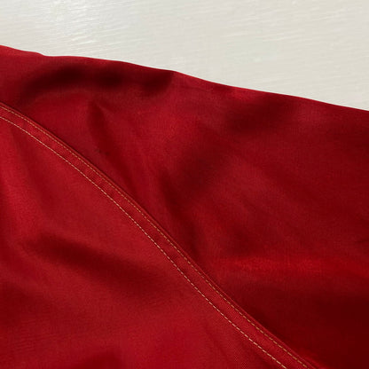 【現状渡し品】【メンズ】 BRESLER ブレスラー SATIN L/S JACKET サテン ロングスリーブ ジャケット 長袖アウター 145-260928-ss-07-teih サイズ：不明 カラー：レッド 万代Net店