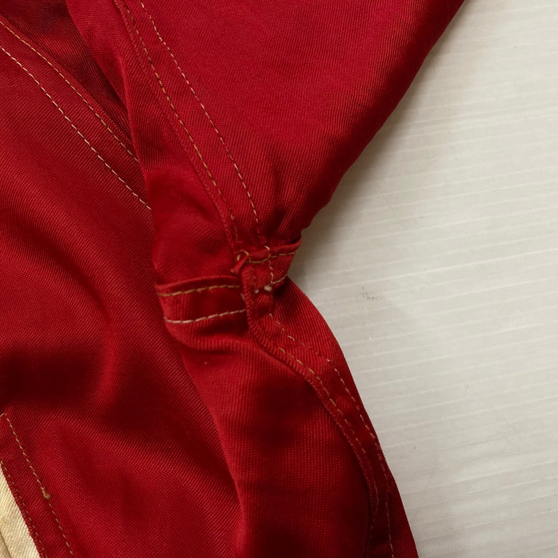 【現状渡し品】【メンズ】 BRESLER ブレスラー SATIN L/S JACKET サテン ロングスリーブ ジャケット 長袖アウター 145-260928-ss-07-teih サイズ：不明 カラー：レッド 万代Net店