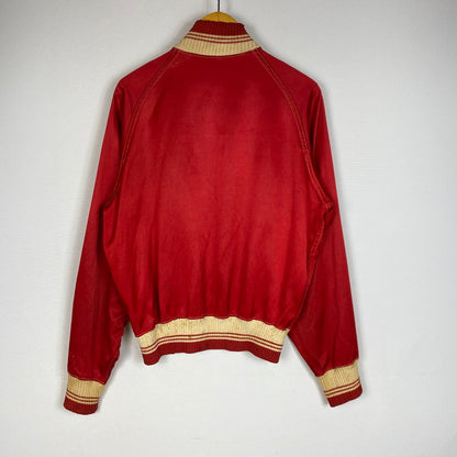【現状渡し品】【メンズ】 BRESLER ブレスラー SATIN L/S JACKET サテン ロングスリーブ ジャケット 長袖アウター 145-260928-ss-07-teih サイズ：不明 カラー：レッド 万代Net店