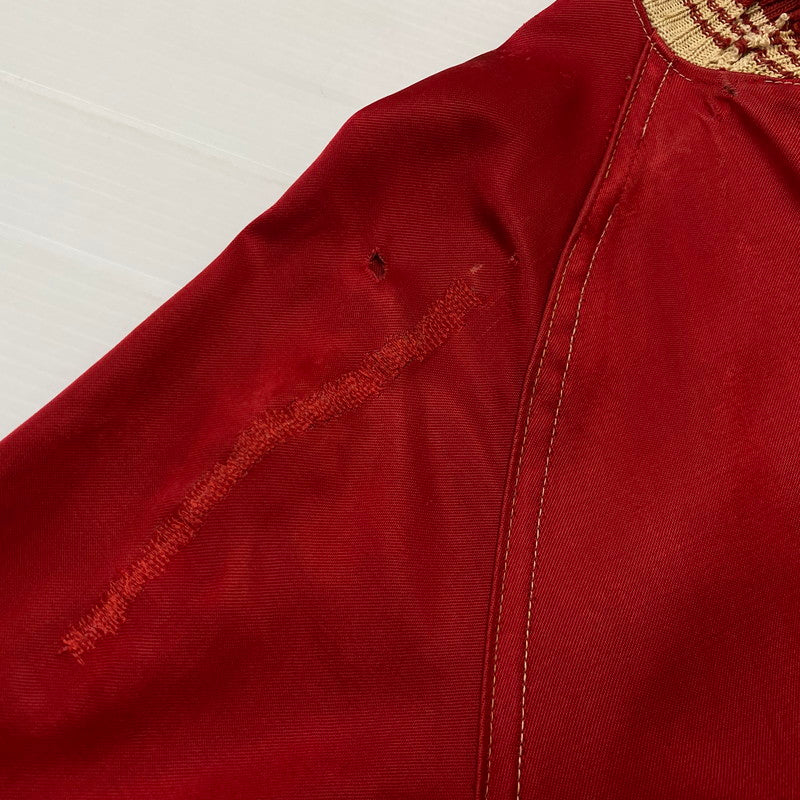 【現状渡し品】【メンズ】 BRESLER ブレスラー SATIN L/S JACKET サテン ロングスリーブ ジャケット 長袖アウター 145-260928-ss-07-teih サイズ：不明 カラー：レッド 万代Net店