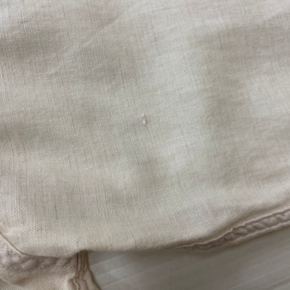 【現状渡し品】【メンズ】 Essley エスリー SANFORIZED L/S SHIRT サンフォライズド ロングスリーブシャツ 長袖トップス 145-260928-ss-06-teih サイズ：M　※破れあり カラー：ホワイト 万代Net店