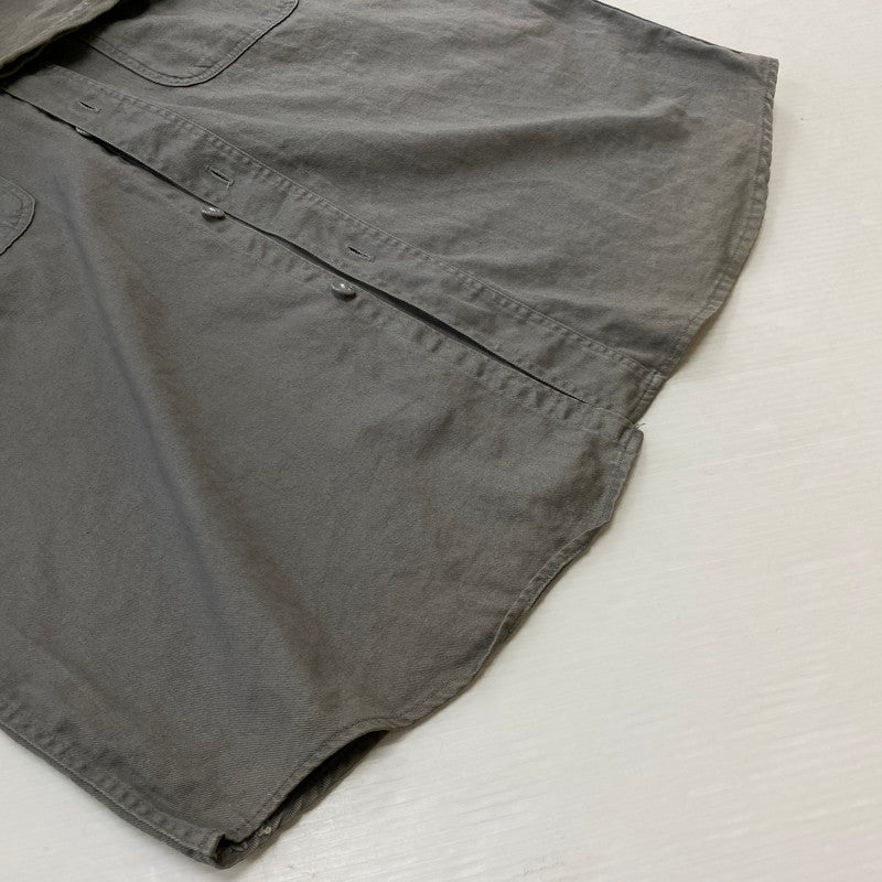 【中古品】【メンズ】 RED RAM レッドラム 50‘s S WORK L/S SHIRT 50年代 ワーク ロングスリーブ シャツ 長袖トップス 145-260928-ss-05-teih サイズ：15H カラー：グレー 万代Net店