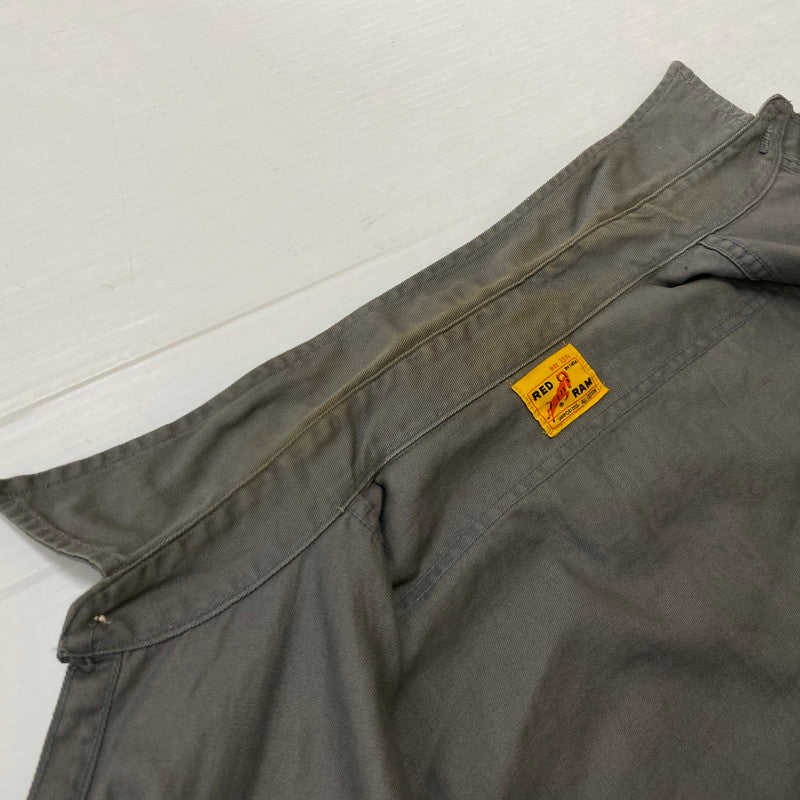 【中古品】【メンズ】 RED RAM レッドラム 50‘s S WORK L/S SHIRT 50年代 ワーク ロングスリーブ シャツ 長袖トップス 145-260928-ss-05-teih サイズ：15H カラー：グレー 万代Net店
