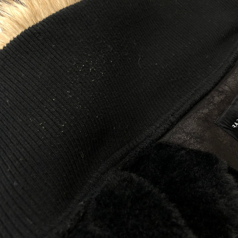 【中古品】【メンズ】 RACER WORLD WIDE レーサー ワールド ワイルド SHEEP SKIN JACKET シープスキン ジャケット アウター 141-260925-sa-01-teih サイズ：M カラー：ブラック 万代Net店