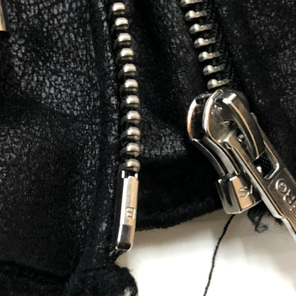 【中古品】【メンズ】 RACER WORLD WIDE レーサー ワールド ワイルド SHEEP SKIN JACKET シープスキン ジャケット アウター 141-260925-sa-01-teih サイズ：M カラー：ブラック 万代Net店