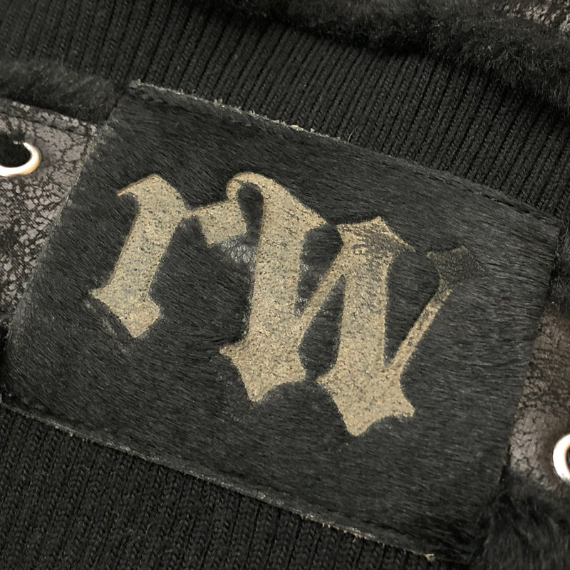 【中古品】【メンズ】 RACER WORLD WIDE レーサー ワールド ワイルド SHEEP SKIN JACKET シープスキン ジャケット アウター 141-260925-sa-01-teih サイズ：M カラー：ブラック 万代Net店