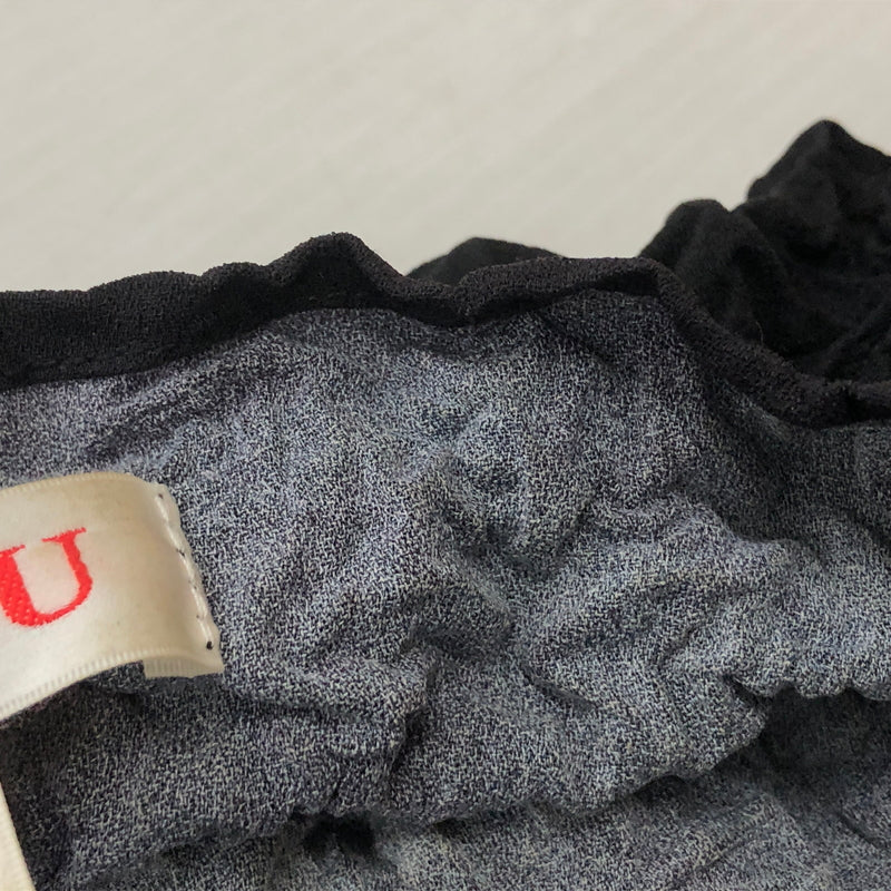 【現状渡し品】【メンズ】 MASU エムエーエスユー 23AW MARRIAGE POPCORN SWEATSHIRT MFFW-CS0623 23年秋冬 マリッジ ポップコーン スウェットシャツ 長袖 トップス 140-260925-sa-15-teih サイズ：46 カラー：ブラック 万代Net店