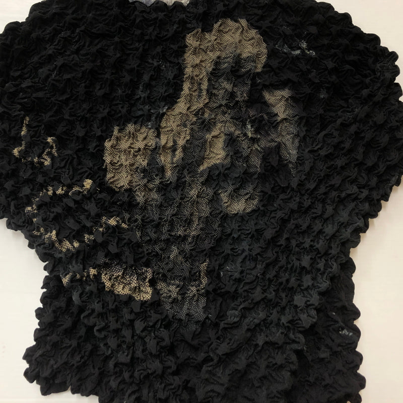 【現状渡し品】【メンズ】 MASU エムエーエスユー 23AW MARRIAGE POPCORN SWEATSHIRT MFFW-CS0623 23年秋冬 マリッジ ポップコーン スウェットシャツ 長袖 トップス 140-260925-sa-15-teih サイズ：46 カラー：ブラック 万代Net店