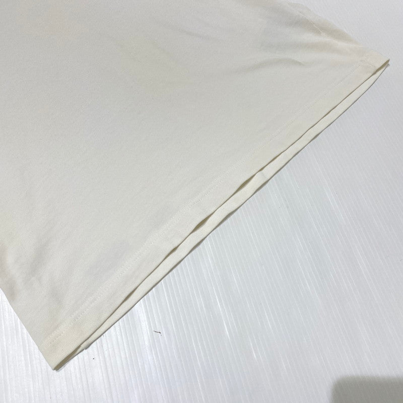 【中古品】【メンズ】 Moncler モンクレール 3D GRENOBLE S/S T-SHIRT I20978C00005 83927 立体ロゴ グルノーブル ショートスリーブTシャツ 半袖トップス 141-260928-ss-01-teih サイズ：S/※襟周り、他汚れ有 カラー：ホワイト 万代Net店