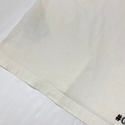 【中古品】【メンズ】 Moncler モンクレール 3D GRENOBLE S/S T-SHIRT I20978C00005 83927 立体ロゴ グルノーブル ショートスリーブTシャツ 半袖トップス 141-260928-ss-01-teih サイズ：S/※襟周り、他汚れ有 カラー：ホワイト 万代Net店