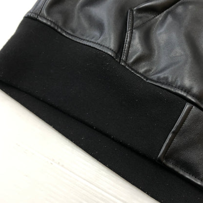 【中古品】【メンズ】 Y32 BY SWEET YEARS エスワイサーティトゥ バイ スウィートイヤーズ FAKE LEATHER ZIP HOODIE 15524 フェイク レザー ジップ フーディ アウター 141-260925-sa-04-teih サイズ：M カラー：ブラック 万代Net店