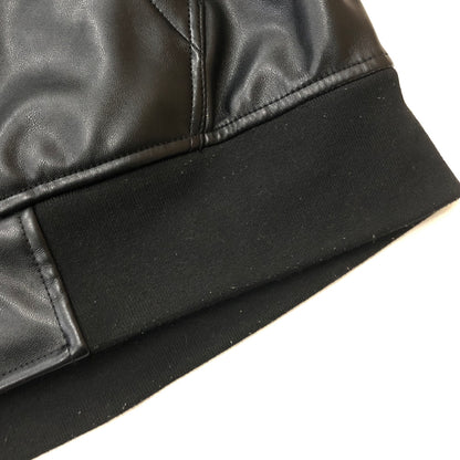 【中古品】【メンズ】 Y32 BY SWEET YEARS エスワイサーティトゥ バイ スウィートイヤーズ FAKE LEATHER ZIP HOODIE 15524 フェイク レザー ジップ フーディ アウター 141-260925-sa-04-teih サイズ：M カラー：ブラック 万代Net店