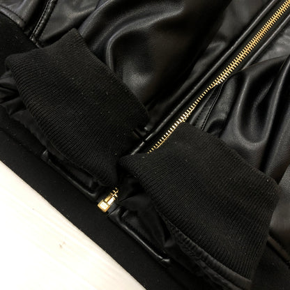 【中古品】【メンズ】 Y32 BY SWEET YEARS エスワイサーティトゥ バイ スウィートイヤーズ FAKE LEATHER ZIP HOODIE 15524 フェイク レザー ジップ フーディ アウター 141-260925-sa-04-teih サイズ：M カラー：ブラック 万代Net店