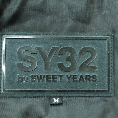 【中古品】【メンズ】 Y32 BY SWEET YEARS エスワイサーティトゥ バイ スウィートイヤーズ FAKE LEATHER ZIP HOODIE 15524 フェイク レザー ジップ フーディ アウター 141-260925-sa-04-teih サイズ：M カラー：ブラック 万代Net店