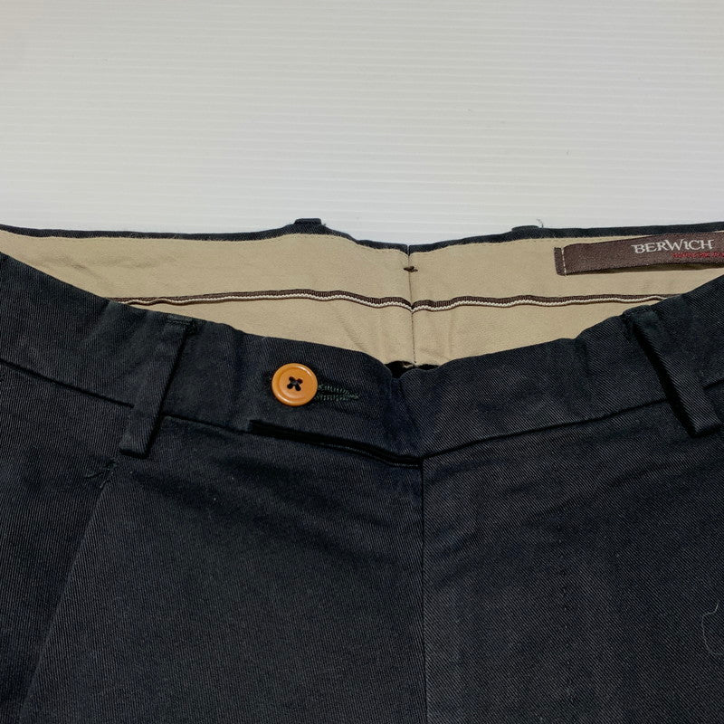 【中古品】【メンズ】 BERWICH ベルウィッチ SCOTCH PANTS CE3002X スコッチ パンツ ボトムス コットンパンツ 156-260927-ko-25-teih サイズ：不明 カラー：ブラック 万代Net店