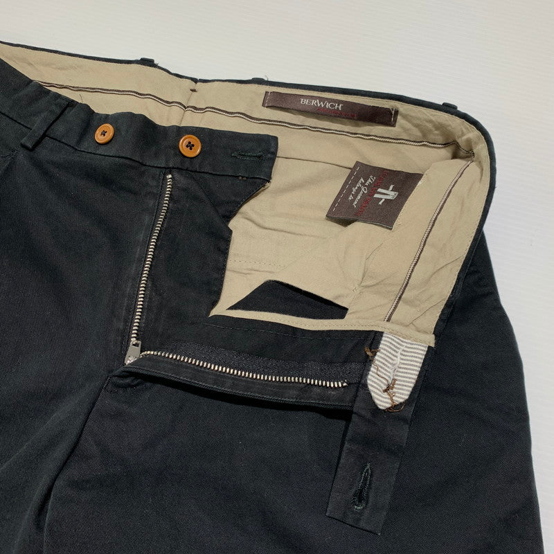 【中古品】【メンズ】 BERWICH ベルウィッチ SCOTCH PANTS CE3002X スコッチ パンツ ボトムス コットンパンツ 156-260927-ko-25-teih サイズ：不明 カラー：ブラック 万代Net店