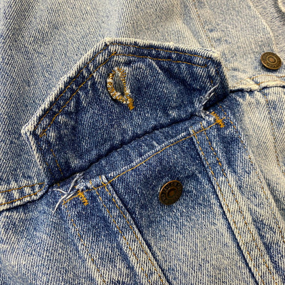 【中古品】【メンズ】 Levi's リーバイスDENIM JACKET 70507-4890 デニムジャケット アウター Gジャン ボタン裏刻印527 145-260928-ss-10-teih サイズ：不明 カラー：ライトブルー 万代Net店