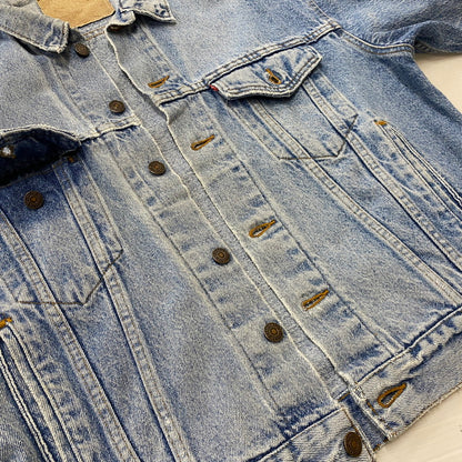 【中古品】【メンズ】 Levi's リーバイスDENIM JACKET 70507-4890 デニムジャケット アウター Gジャン ボタン裏刻印527 145-260928-ss-10-teih サイズ：不明 カラー：ライトブルー 万代Net店