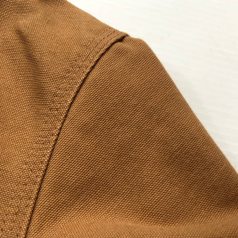 【中古品】【メンズ】 CARHARTT カーハート DUCK ACTIVE JACKET J131-BRN ダンク アクティブ ジャケット アウター 145-260925-sa-13-teih サイズ：XL カラー：ブラウン 万代Net店