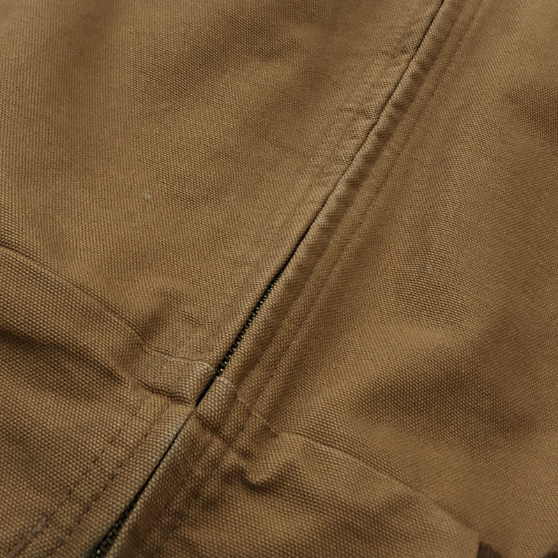 【中古品】【メンズ】 CARHARTT カーハート DUCK ACTIVE JACKET J131-BRN ダンク アクティブ ジャケット アウター 145-260925-sa-13-teih サイズ：XL カラー：ブラウン 万代Net店