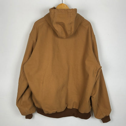 【中古品】【メンズ】 CARHARTT カーハート DUCK ACTIVE JACKET J131-BRN ダンク アクティブ ジャケット アウター 145-260925-sa-13-teih サイズ：XL カラー：ブラウン 万代Net店