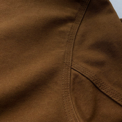 【中古品】【メンズ】 CARHARTT カーハート DUCK ACTIVE JACKET J131-BRN ダンク アクティブ ジャケット アウター 145-260925-sa-13-teih サイズ：XL カラー：ブラウン 万代Net店