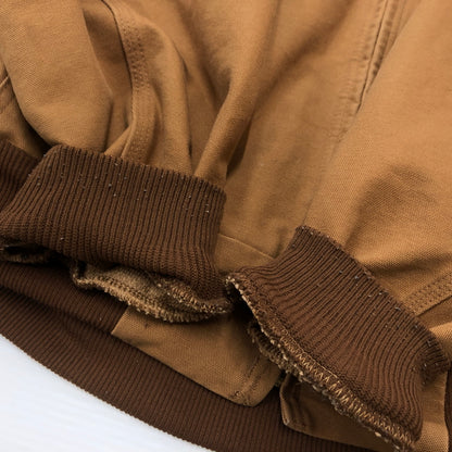 【中古品】【メンズ】 CARHARTT カーハート DUCK ACTIVE JACKET J131-BRN ダンク アクティブ ジャケット アウター 145-260925-sa-13-teih サイズ：XL カラー：ブラウン 万代Net店