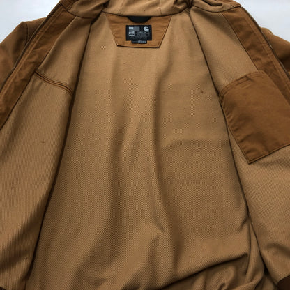 【中古品】【メンズ】 CARHARTT カーハート DUCK ACTIVE JACKET J131-BRN ダンク アクティブ ジャケット アウター 145-260925-sa-13-teih サイズ：XL カラー：ブラウン 万代Net店