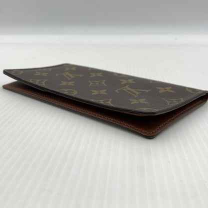 【中古品】【メンズ/レディース】 LOUIS VUITTON ルイ・ヴィトン M61823 ポルトバルール カルト クレディ 財布 札入れ カードケース 179-260929-ko-13-teih カラー：ブラウン 万代Net店