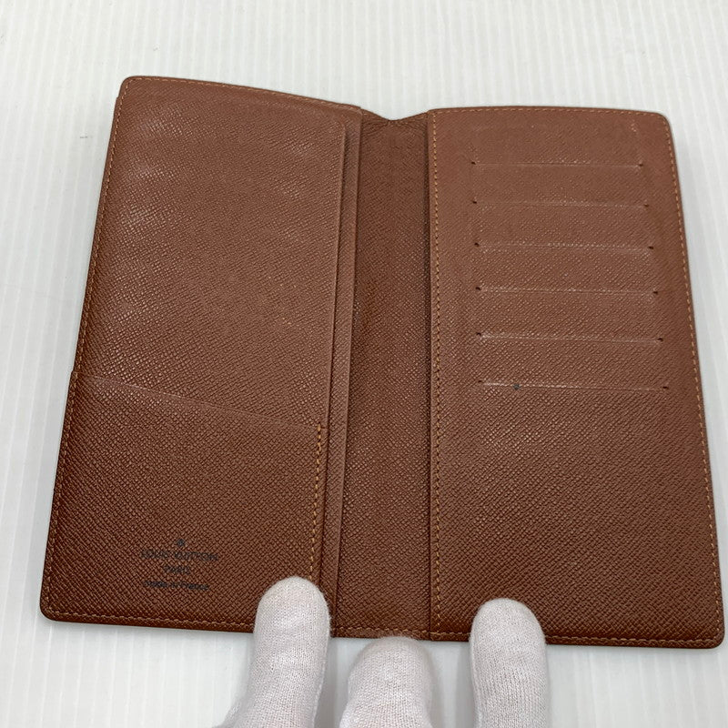 【中古品】【メンズ/レディース】 LOUIS VUITTON ルイ・ヴィトン M61823 ポルトバルール カルト クレディ 財布 札入れ カードケース 179-260929-ko-13-teih カラー：ブラウン 万代Net店