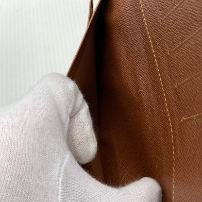 【中古品】【メンズ/レディース】 LOUIS VUITTON ルイ・ヴィトン M61823 ポルトバルール カルト クレディ 財布 札入れ カードケース 179-260929-ko-13-teih カラー：ブラウン 万代Net店