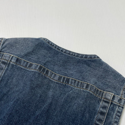 【中古品】【レディース】 DIESEL ディーゼル REHAB DE-PROOF-RE DENIM VEST A16863 09J06 リハブ デニム ベスト トップス 170-260925-yo-11-teih サイズ：S カラー：インディゴ 万代Net店