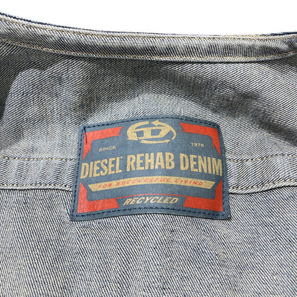 【中古品】【レディース】 DIESEL ディーゼル REHAB DE-PROOF-RE DENIM VEST A16863 09J06 リハブ デニム ベスト トップス 170-260925-yo-11-teih サイズ：S カラー：インディゴ 万代Net店