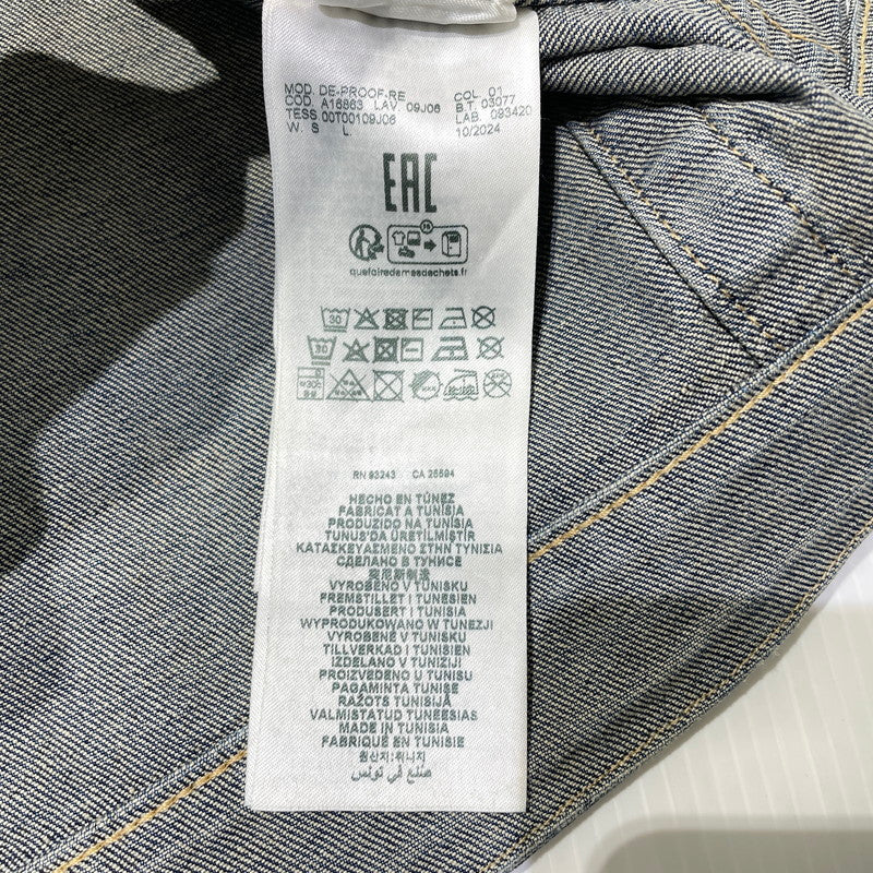 【中古品】【レディース】 DIESEL ディーゼル REHAB DE-PROOF-RE DENIM VEST A16863 09J06 リハブ デニム ベスト トップス 170-260925-yo-11-teih サイズ：S カラー：インディゴ 万代Net店
