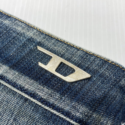 【中古品】【レディース】 DIESEL ディーゼル DE-HUSH-MINI DENIM SKIRTS A13730 09J46 ハッシュ ミニ デニムスカート ボトムス 171-260925-yo-12-teih サイズ：W25 カラー：インディゴ 万代Net店