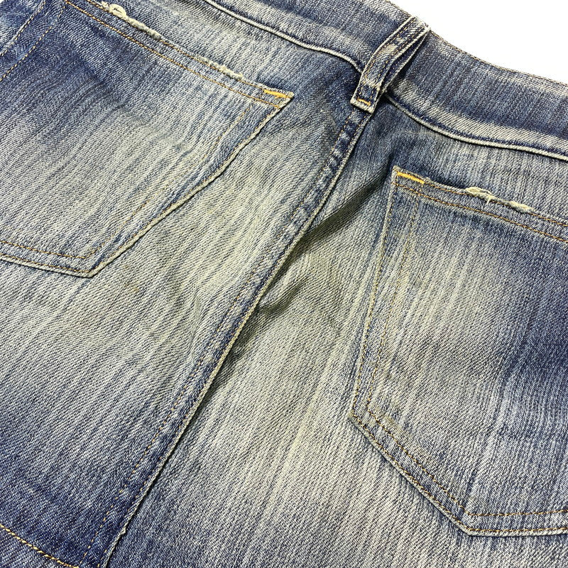 【中古品】【レディース】 DIESEL ディーゼル DE-HUSH-MINI DENIM SKIRTS A13730 09J46 ハッシュ ミニ デニムスカート ボトムス 171-260925-yo-12-teih サイズ：W25 カラー：インディゴ 万代Net店