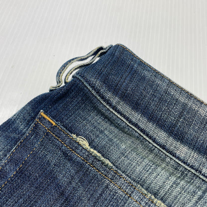 【中古品】【レディース】 DIESEL ディーゼル DE-HUSH-MINI DENIM SKIRTS A13730 09J46 ハッシュ ミニ デニムスカート ボトムス 171-260925-yo-12-teih サイズ：W25 カラー：インディゴ 万代Net店