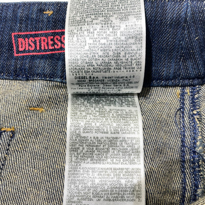 【中古品】【レディース】 DIESEL ディーゼル DE-HUSH-MINI DENIM SKIRTS A13730 09J46 ハッシュ ミニ デニムスカート ボトムス 171-260925-yo-12-teih サイズ：W25 カラー：インディゴ 万代Net店