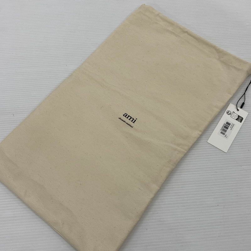 【中古品】【メンズ】 Ami Paris アミパリス WOOL MUFFLER BFUSF405.334 ウールマフラー アクセサリー スカーフ 187-260926-ko-08-teih カラー：ブラック系/グレー系 万代Net店