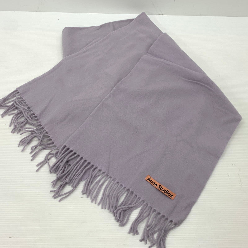 【中古品】【メンズ】 ACNE STUDIOS アクネストゥディオズ WOOL SCARF ウールマフラー アクセサリー スカーフ 187-260926-ko-06-teih カラー：パープル系 万代Net店