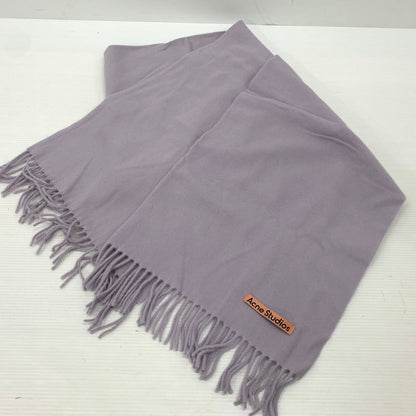 【中古品】【メンズ】 ACNE STUDIOS アクネストゥディオズ WOOL SCARF ウールマフラー アクセサリー スカーフ 187-260926-ko-06-teih カラー：パープル系 万代Net店