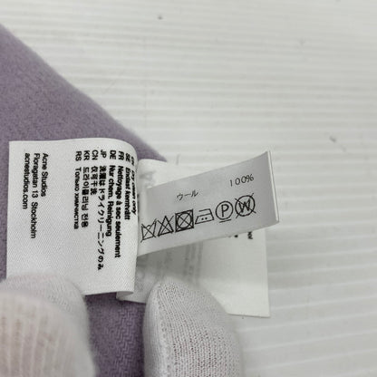 【中古品】【メンズ】 ACNE STUDIOS アクネストゥディオズ WOOL SCARF ウールマフラー アクセサリー スカーフ 187-260926-ko-06-teih カラー：パープル系 万代Net店