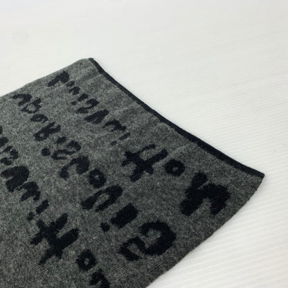 【中古品】【メンズ】 LOUIS VUITTON ルイ・ヴィトン MALLETIER A PARIS MONOGRAM SCARF マルティエ ア パリ モノグラム マフラー アクセサリー スカーフ 179-260926-ko-07-teih カラー：ブラック系 万代Net店