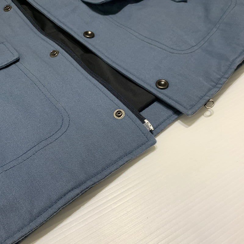 【中古品】【メンズ】 GOLDWIN GWMAVERICK ゴールドウィン ジーダブリューマーヴェリック FRENCH COVERALLS GSM52054 フレンチ カバーオール アウター ライダージャケット 144-260927-ko-19-teih サイズ：S カラー：ネイビー 万代Net店