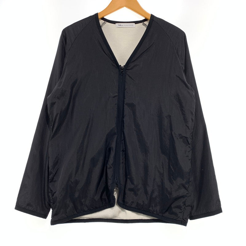 【中古品】【メンズ】 RON HERMAN ロンハーマン LINER THERMAL JACKET ライナー サーマル ジャケット ライトアウター ナイロンジャケット 140-260927-ko-09-teih サイズ：S カラー：ブラック 万代Net店